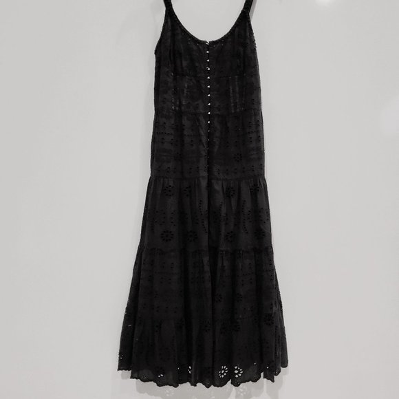 Chelsea & Violet Black Eyelet Lace Sundress - Picture 4 of 5